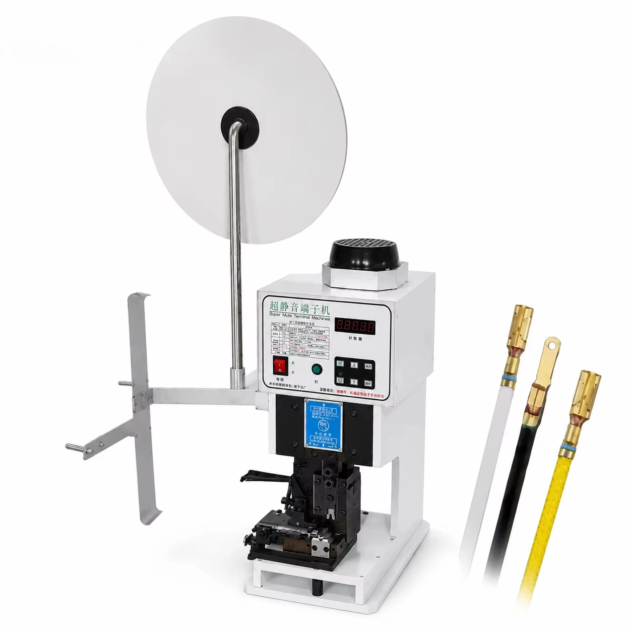 Modern MD-1.5-8T Semi Automatic Silent Electric Wire Terminal Crimping Machine with 1500KG Pressure and 0.5kW Power