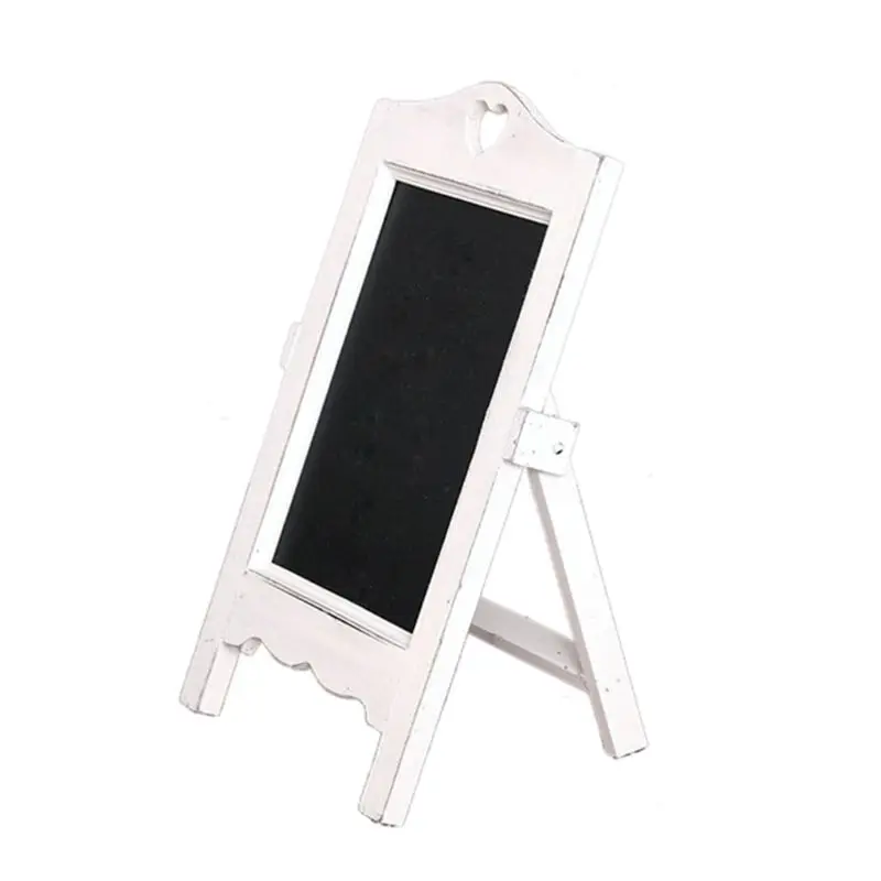 

Wooden Desktop Memo Message Blackboard Scaffolding Chalkboard Easel Restaurant Cafe Writing Boards