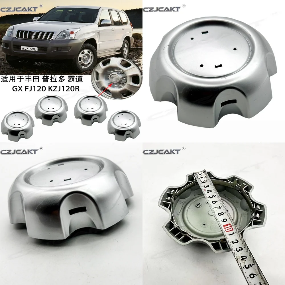 

Universal Hub Cap Center Cover for Toyota Land Cruiser Prado GXKZJ120 RFJ120 Off Road SUV Wheel Accessories Automotive Parts
