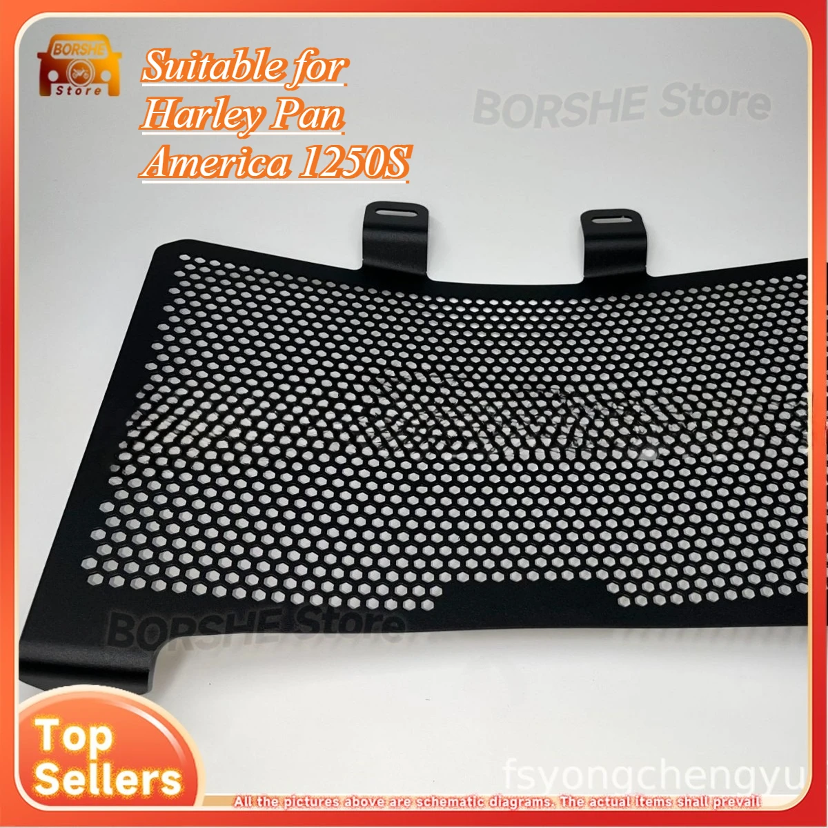 

Suitable for Harley Pan America 1250S Radiator Grill Protector for Modification