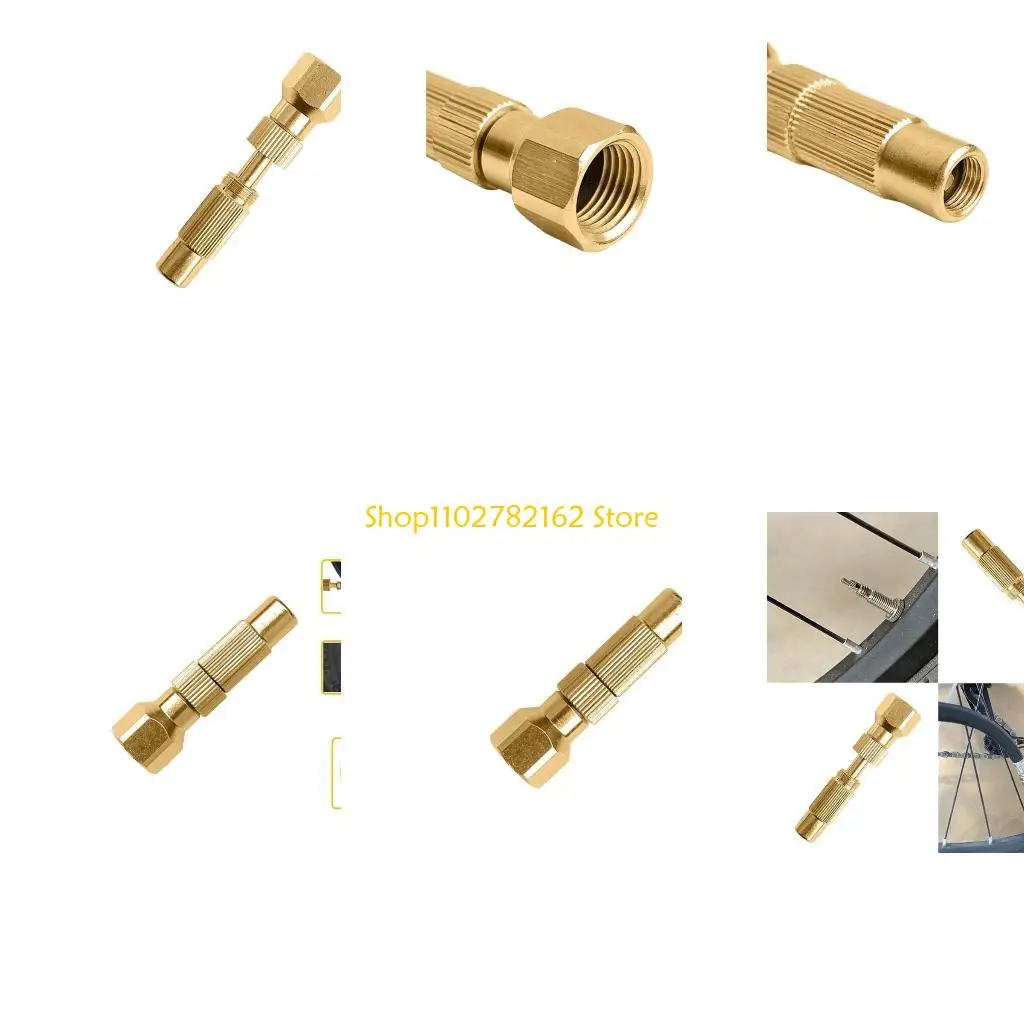 

547B Brass Tire Inflator Locking Air Chuck Air Hoses Attachment 1/4NPT Air Chuck