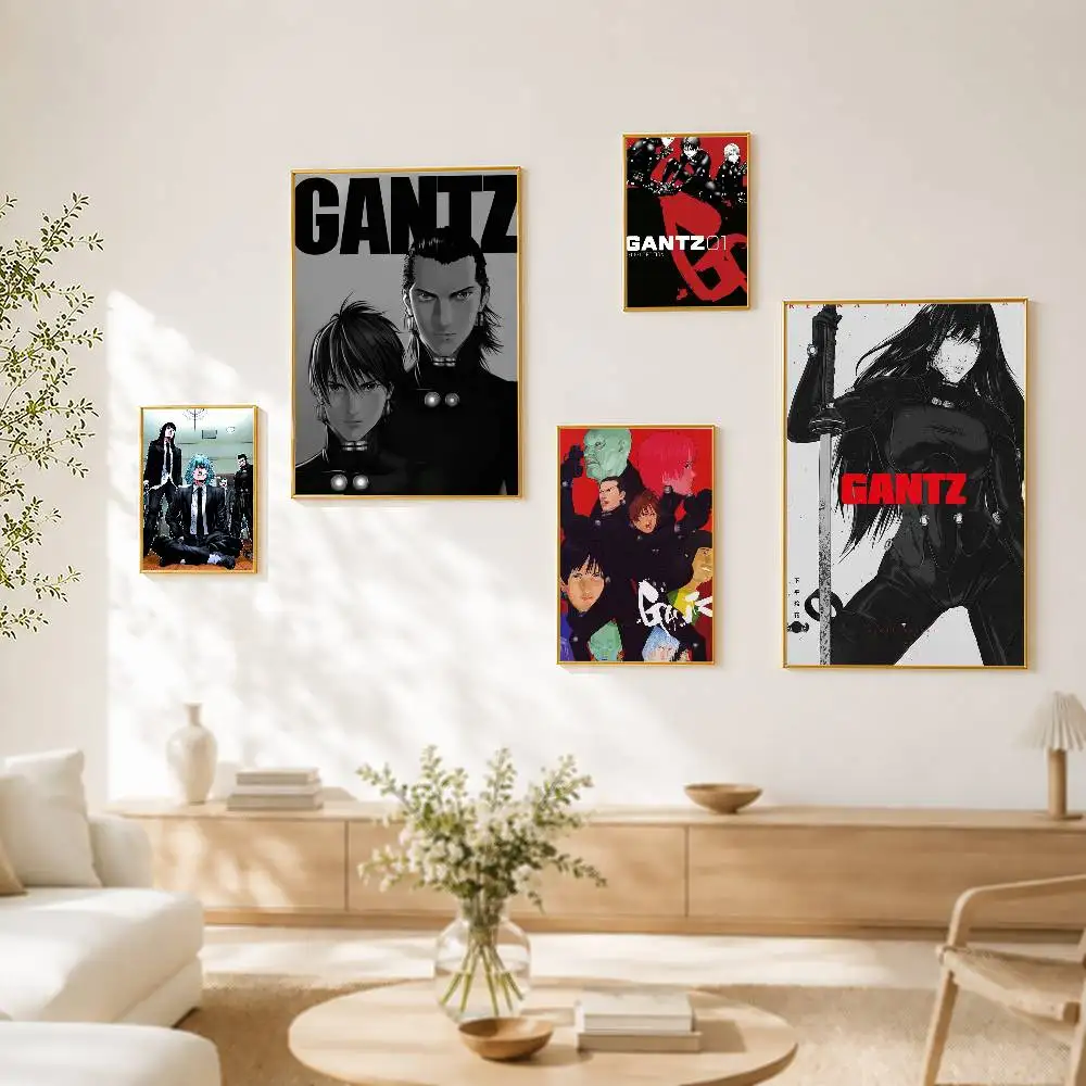G-GANTZ Anime Poster HD Self Adhesive Waterproof Wall Art Ideal for Home Office Dorm Gift