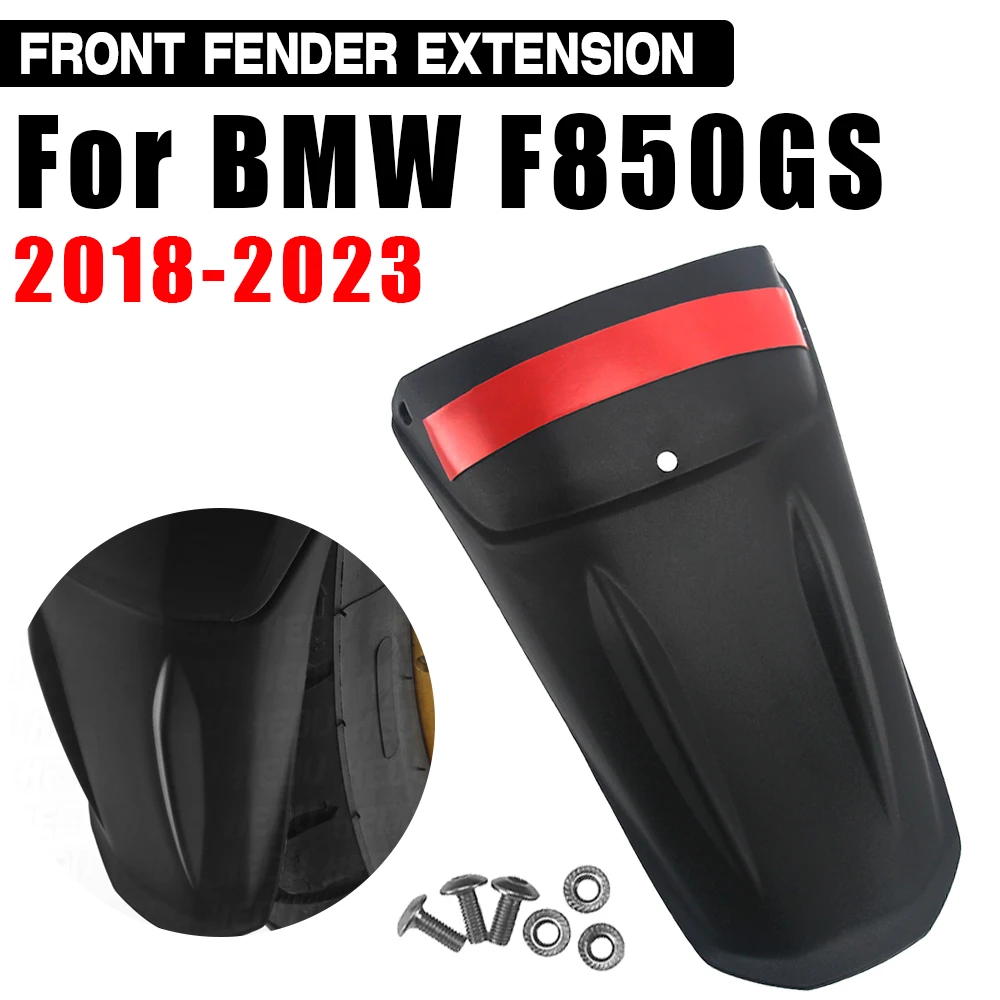 Motorcycle Front Fender Extender Mudguard Extension For BMW F850GS F 850 GSA 2019 2018-2024 2023 F900GS F 900 GS ADV