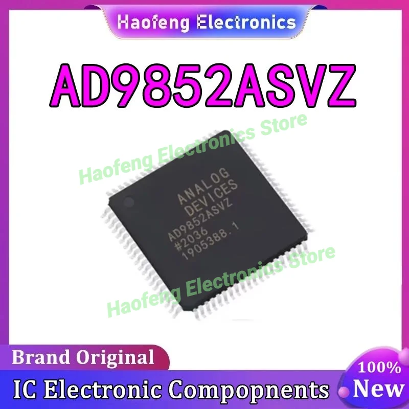 

AD9852ASVZ ADI TQFP-80 прямой цифровой синтезатор частоты оригинальный подлинный спот