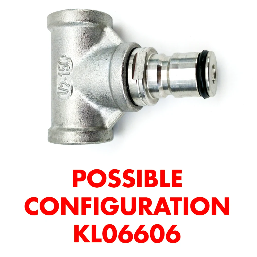 Kegland Cornelius Type Ball Lock Gas Post with 1/2\