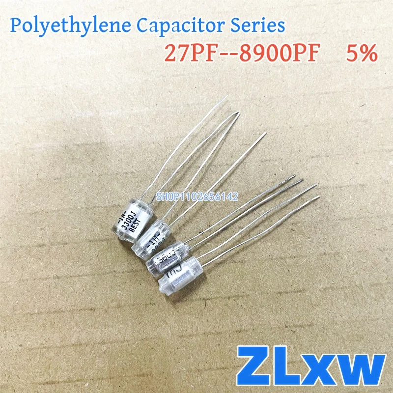 2 шт. 27PF-3300PF 8200PF вертикальный полистироловый пленочный конденсатор 330P 240P 470PF 560PF 720P 1000PF 1500PF 2000PF 2700PF 3,9NF 5% 391J
