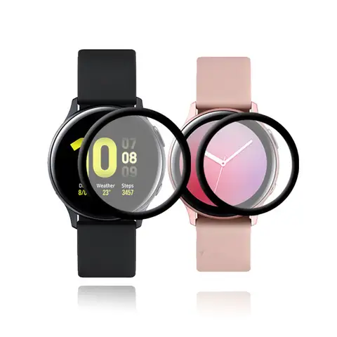Samsung Watch Galaxy Active 2 40mm 44mm Pellicola proteggi schermo in vetro Active2 TPU per accessori protettivi antigraffio completamente curvi