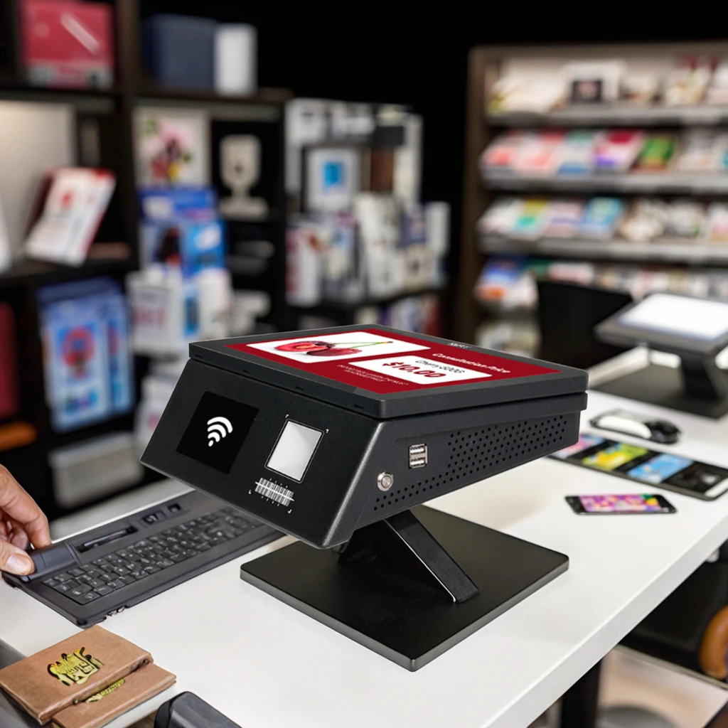 

ATV&UTVHBAPOS Hot Sale Android Windows OS Price Checker with Barcode Scanner Touchscreen Price Checker for Shops