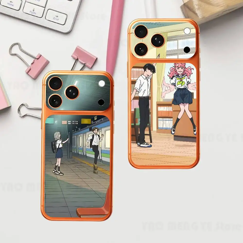 

Cute Anime You and I Are P-Polar Opposites For IPhone 17 Pro ProMax Full Back Cover Decal Wrap Skin Rear Protective Sticker Film