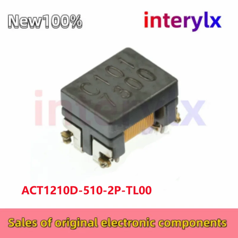 10Pcs/Lot original genuine ACT1210D-510-2P-TL00 ACT1210D-510 1210 51uH 115mA patch common mode filter