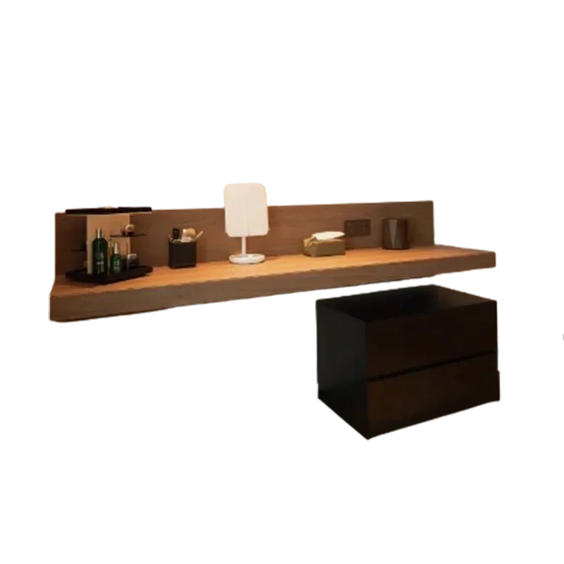 JJWoman Makeup Vanity Table Nordic Modern Minimalist Floating Cabinet Dresser Bedroom Makeup Coiffeuse De Chambre Furniture