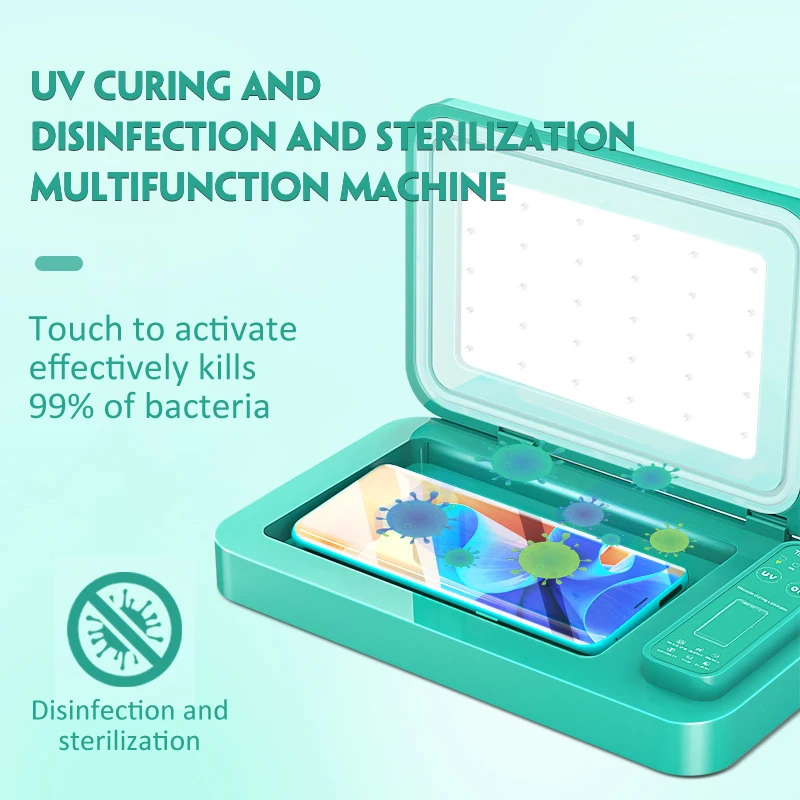 TL-X9H Ultra Lightweight UV Film Vacuum Laminating Machine UV Curing Hydrogel Film Lamination Machine for Mobile Phone