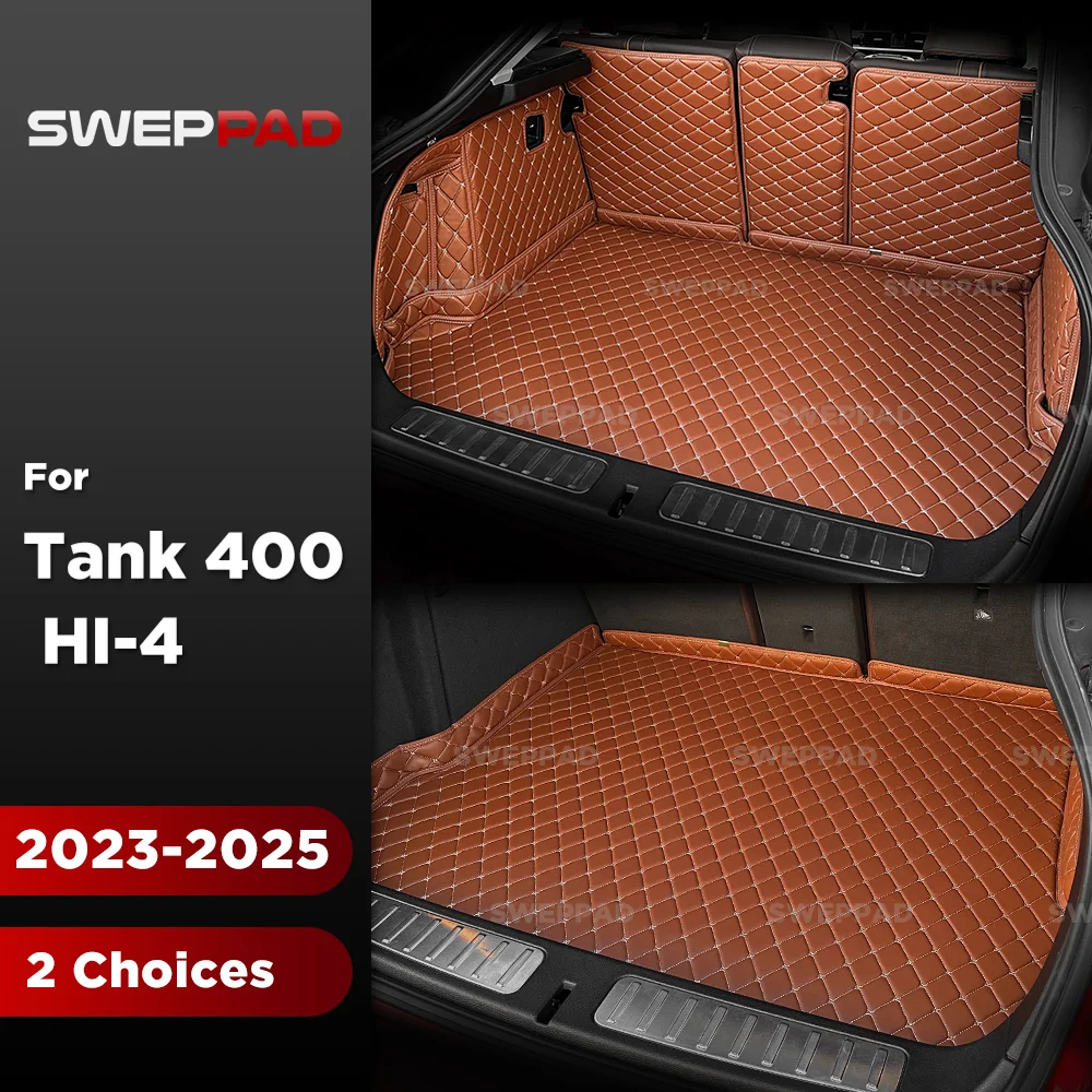 

Для Tank 400 2023 2024 2025: Коврик в багажник автомобиля, защитный вкладыш для грузового отсека, защитная накладка для салона, аксессуары на заказ