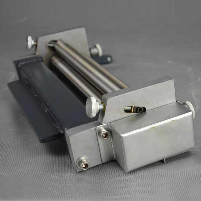 Manual Bending Machine Steel Plate Rolling Machine Round Tube Roller Making Tool Slip Roll Machine Desktop Metal Plate Bender