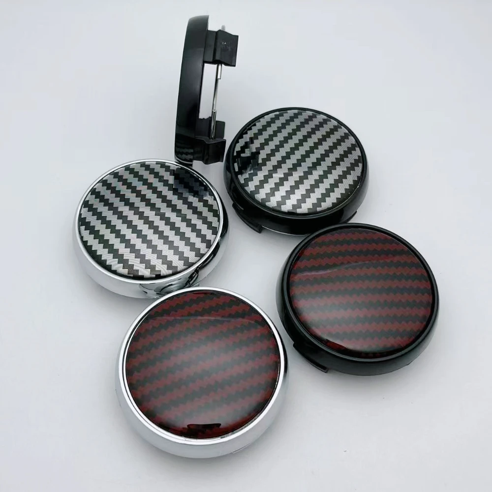 

4pcs No Logo Epoxy Resin Emblem Car Wheel Center Caps 65mm / 60mm I.D Wheel Hubcaps Auto Hub Centre Dust Cover Car Accessories