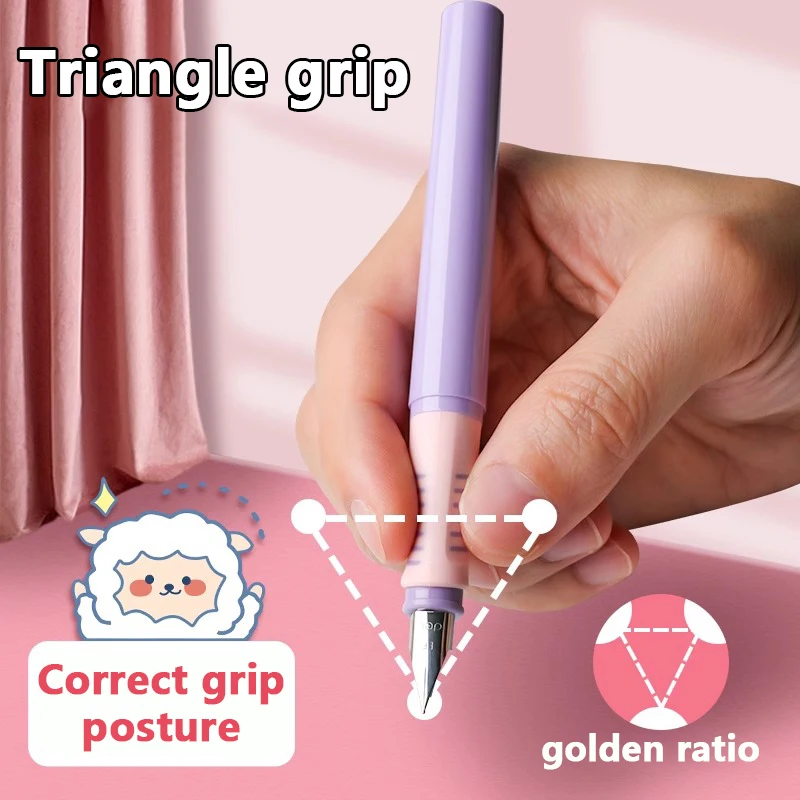 ديلي تصحيح الموقف قلم حبر بلاستيكي عالي الجودة قابل للمسح أكياس الحبر الأزرق القرطاسية مكتب اللوازم المدرسية الكتابة هدية #3