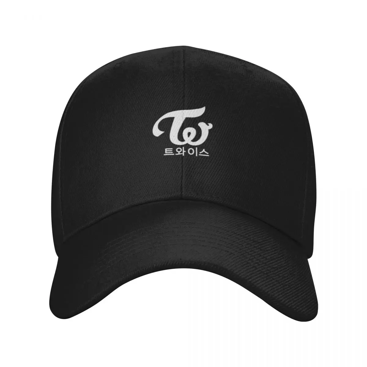 Twice Kpop logo Hangul Baseball Cap Sunhat Hip Hop Sun Hat For Children Women's Golf Wear Men's