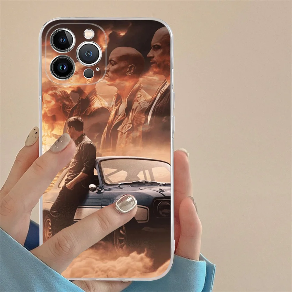 Movie F-Fast And F-Furious Phone Case For IPhone 16 15 14 11 12 13 Mini Pro XS Max Cover 6 7 8 Plus X Funda Shell