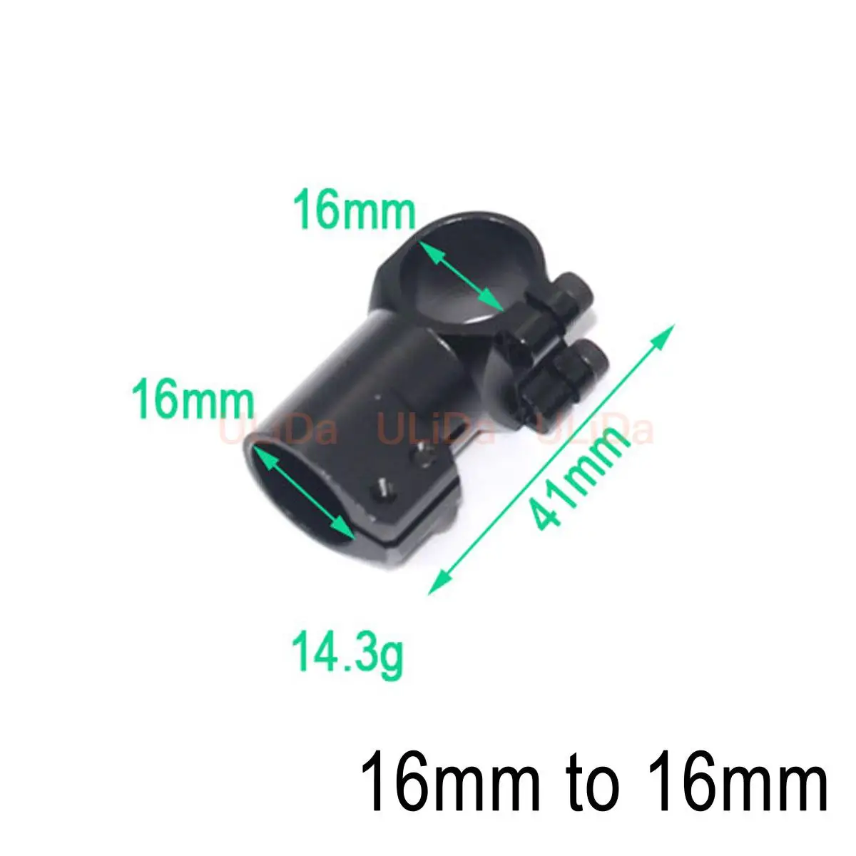 Trépied de train d'atterrissage CNC en alliage de Joint en T en aluminium à Double verrouillage, 16/18/20/25mm, pour RC Quadcopter, Protection des plantes, pièce de Drone UAV