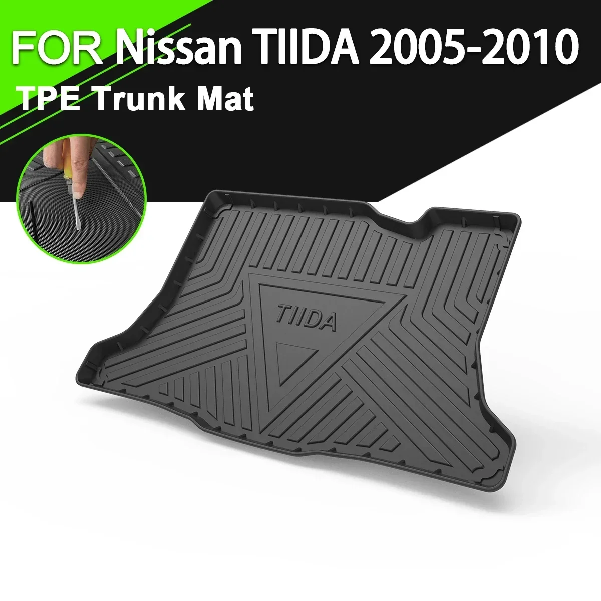 

Car Trunk Mat TPE Waterproof For Nissan ALTIMA KICKS LANNIA LIVINA MURANO PATROL5 QASHQAI SUNNY SYLPHY TEANA TERRA TIIDA X-TRAIL