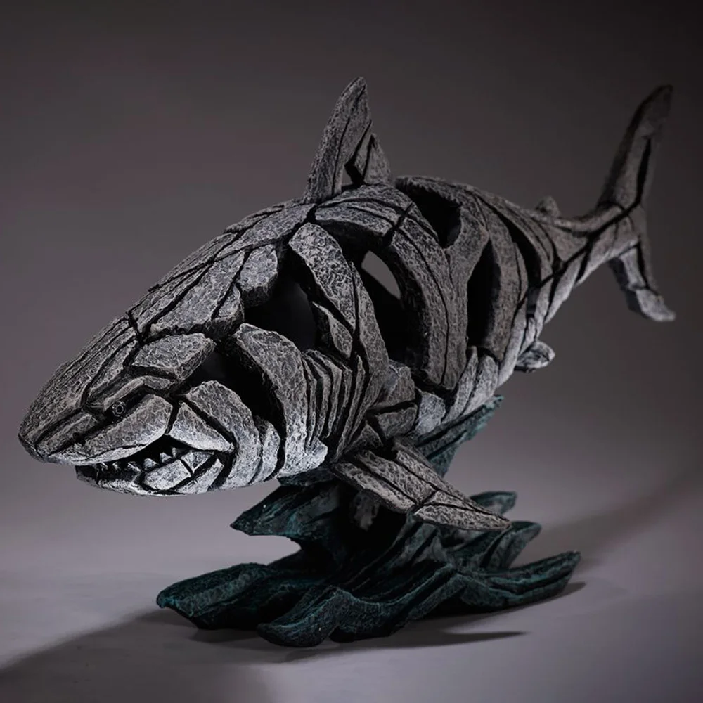 Contemporary Animal Scul Animal Sculpture Collection Tiger Bust by of Edge Scenes home decore  animal figures  ganesha statues - view 3