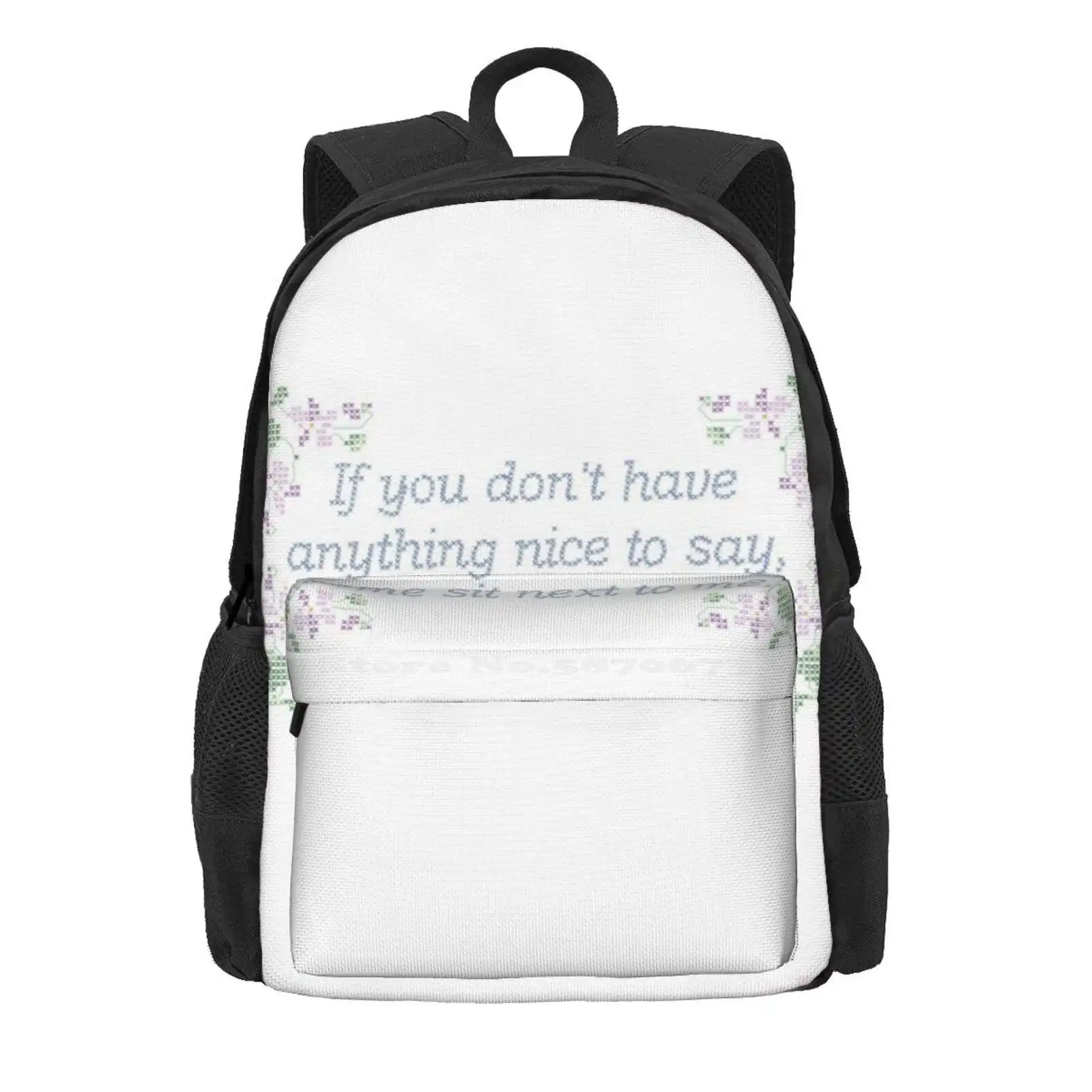 If You Don'T Have Anything Nice To Say Hot Sale Schoolbag Backpack Fashion Bags Alice Roosevelt If You Dont Have Anything Nice