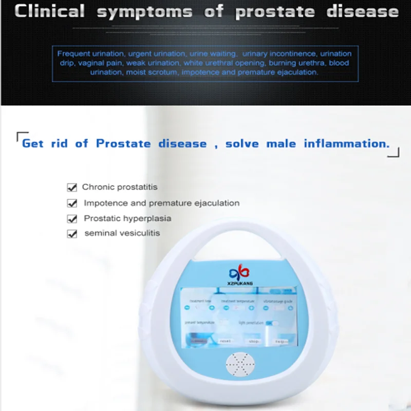 high quality massager for prostatitis prostatic hyperplasia seminal vesiculitis and ED