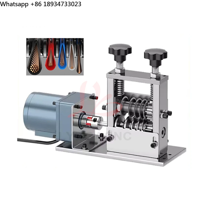 Mini Portable Wire Stripping Machine, 1-21mm, 3-17mm, 60W, 750W Copper Stripping Machine, for Copper and Aluminum Wire Recycling