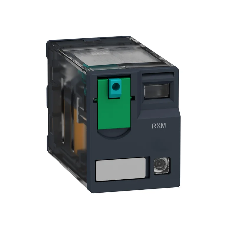 1-peca-novo-rele-midget-rxm2ab2jd-2co-com-led-12v-dc