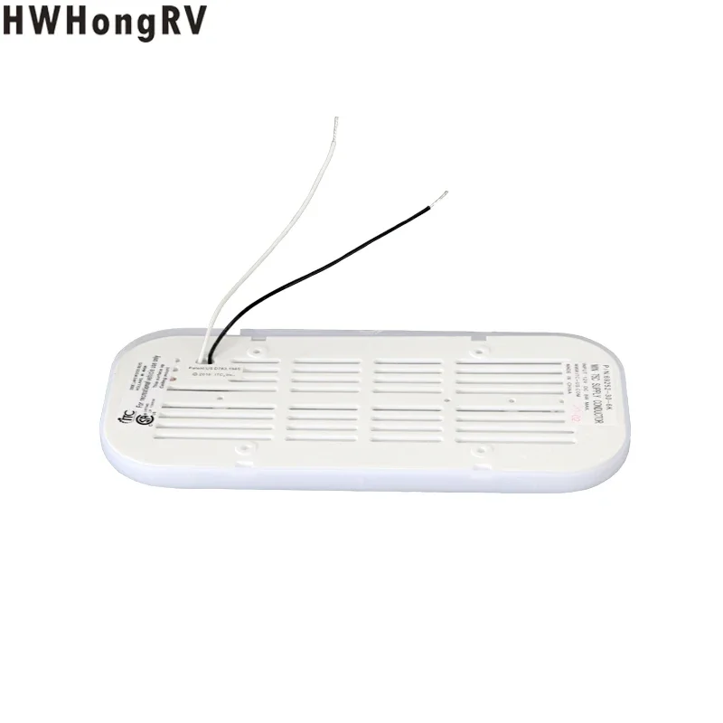 ไฟเหนือศีรษะเพดาน LED RV มีตัวเลือกอุณหภูมิสีสองสี: 3000k และ 6000k, ไฟสี่เหลี่ยมไม่มีสวิตช์