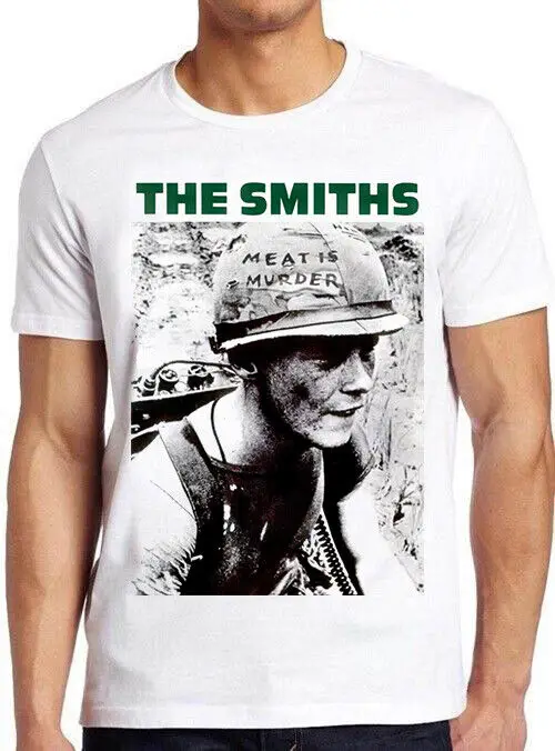 The Smiths Meat Is Murder Punk Rock Retro Cool Gift Tee T Shirt 492High Quality 100%Cotton Short Sleeve