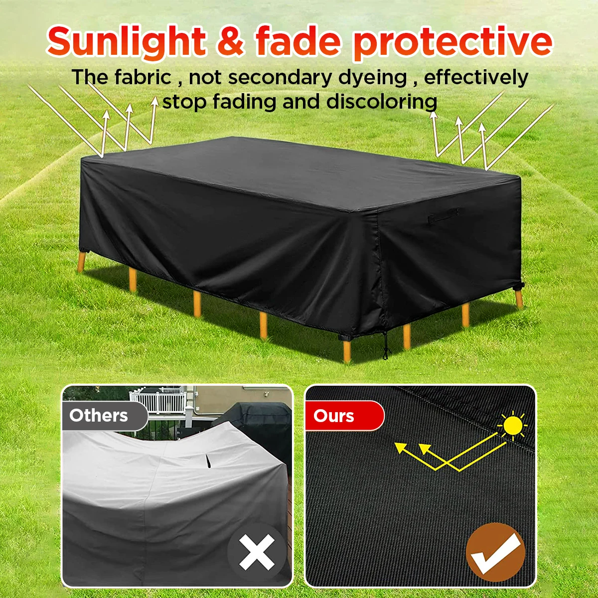 Patio Furniture Covers Extra Large Outdoor Furniture Set Covers 124\