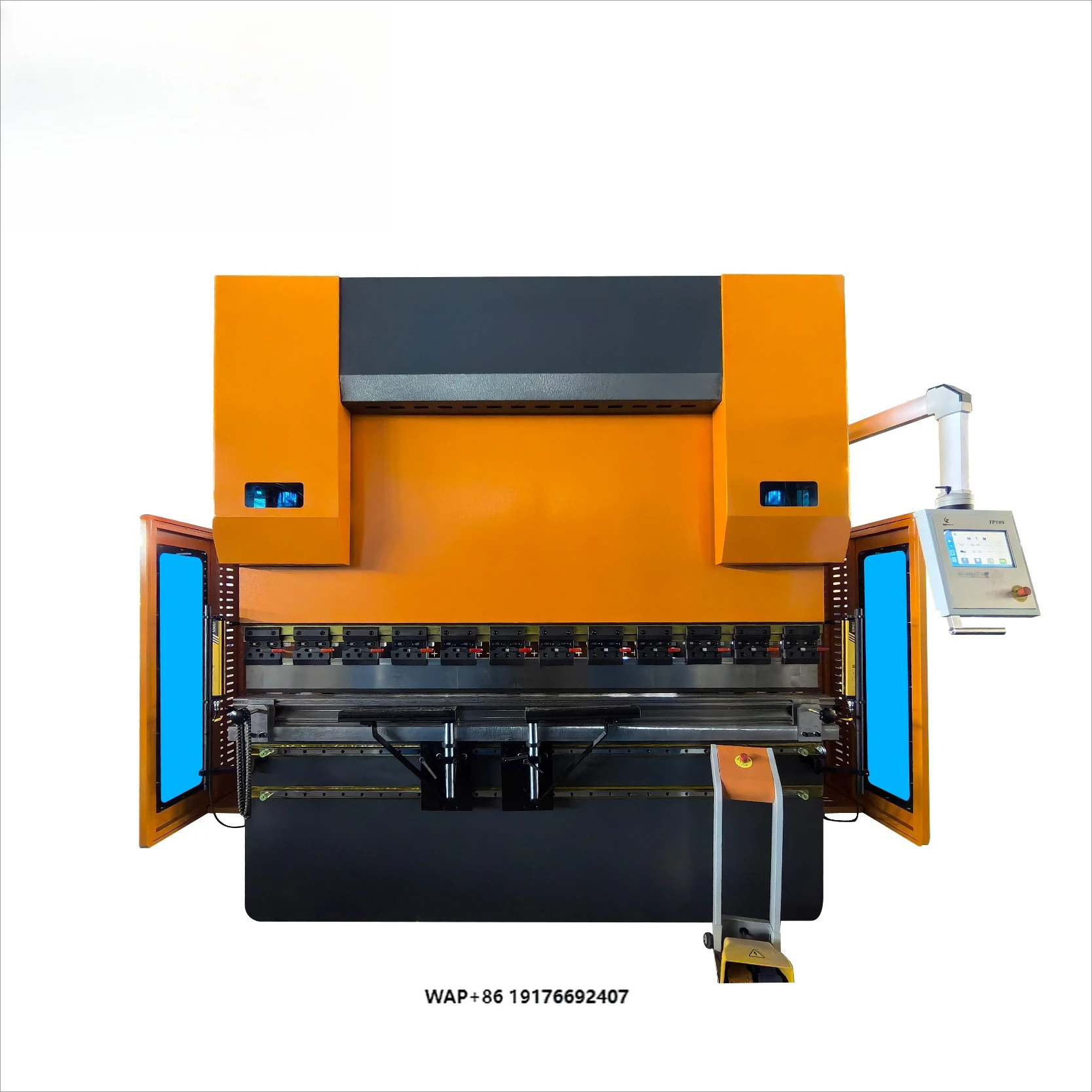 Máquina Prensa Plegadora Hidráulica Automática con Controlador CNC TP10 para Componentes Centrales de Motor, Bomba, Rodamiento y Engranaje de Aluminio y Acero al Carbono