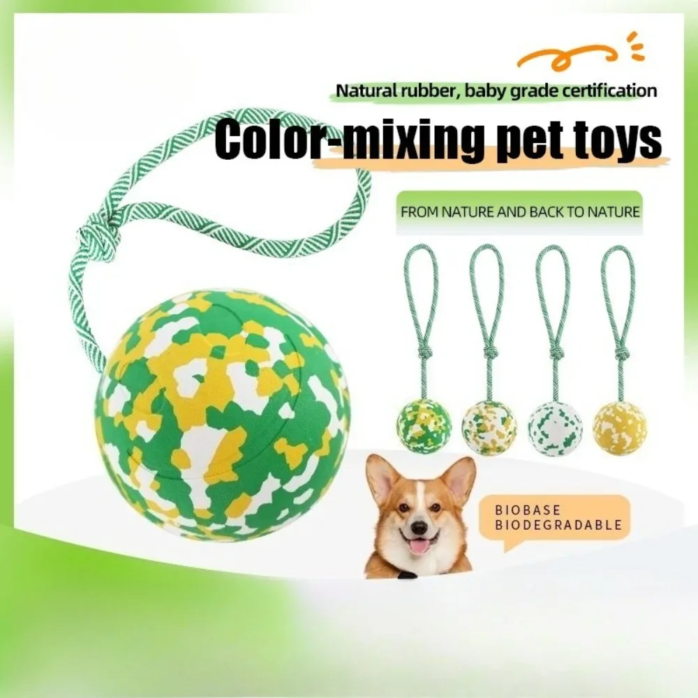 Haustier-Hundespielzeug für große und kleine Hunde, interaktives Baumwollseil, Mini-Hundespielzeug, Ball für Hunde, Zubehör, Zahnbürste, Kauspielzeug für Welpen