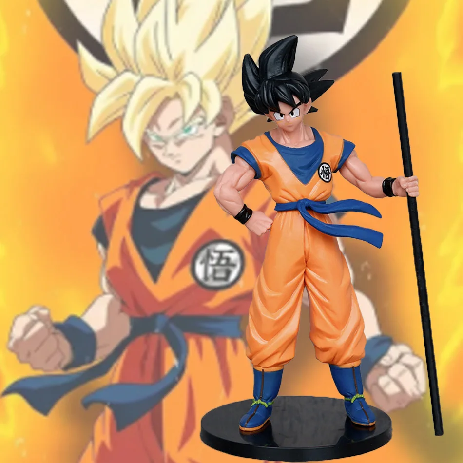Anime Action Figure Dragon Ball Figure Goku Vegeta Figura Modello in PVC Giocattoli Regali per bambini Ornamenti interni da collezione Statua