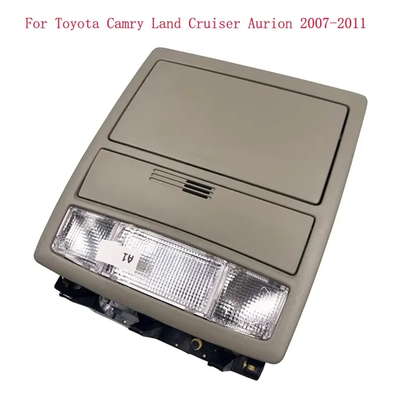 Car Roof Reading Light Assembly 63650-33220-E0 for Toyota Camry Land Cruiser Aurion 2007-2011 Ceiling Map Lamp with Glasses