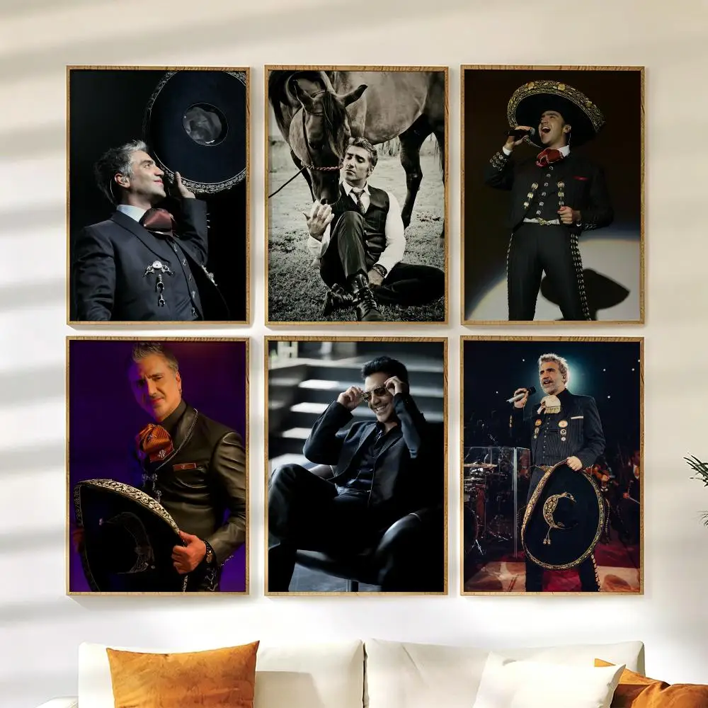 Póster del cantante mexicano A-Alejandro Fernandez, decoración artística de pared autoadhesiva, versátil, HD, resistente al agua, para el hogar y el dormitorio