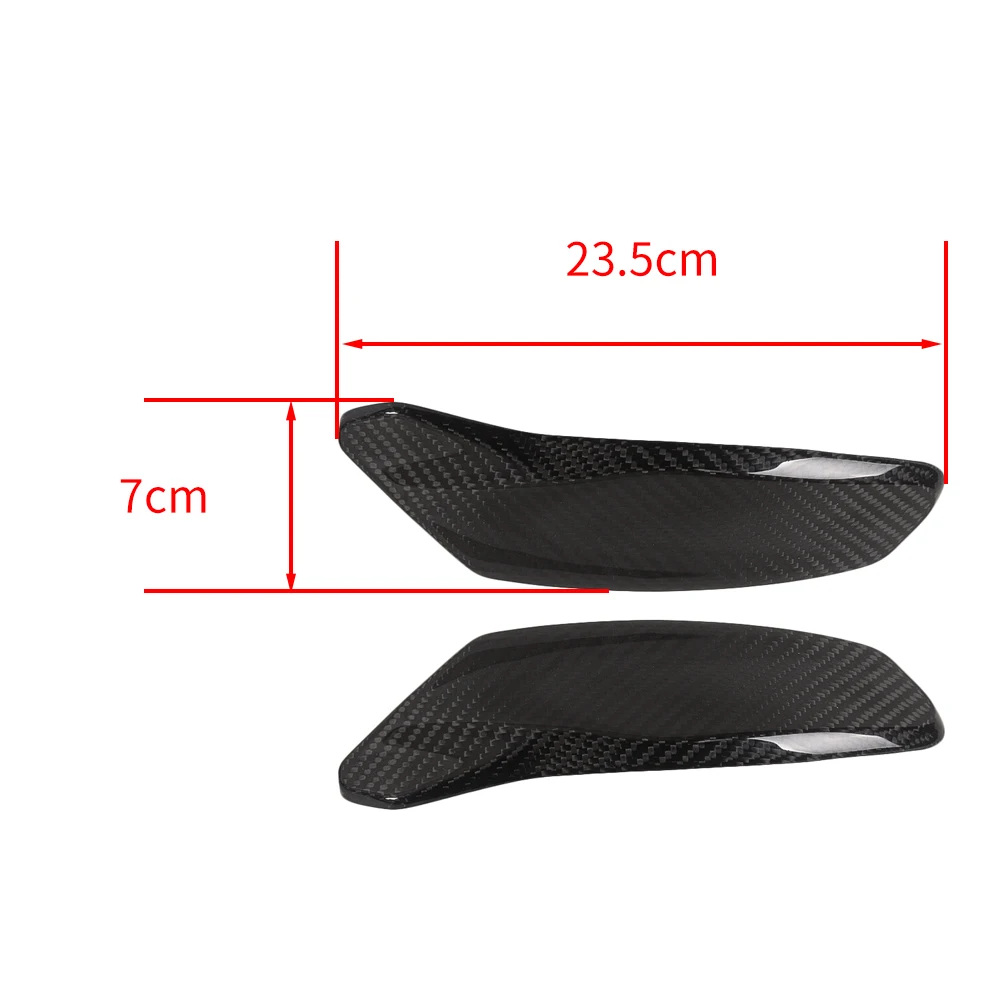 For Ducati Hypermotard 950 SP/RVE Multistrada 1200 2PCS 100% Carbon Fiber Refit Hand Guards Protect Cover Motorcycle refitting