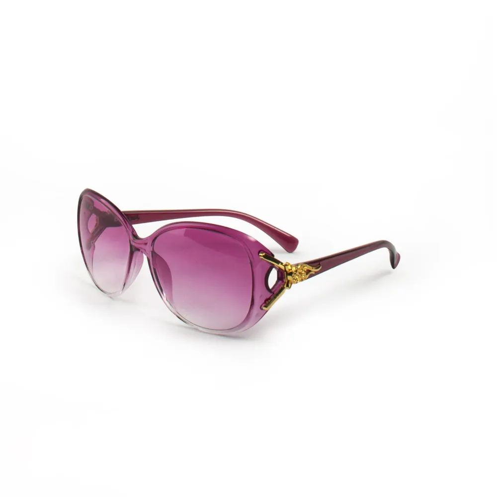 2 Stück Modische Übergroße Sonnenbrillen PC Damen Großer Rahmen Verlaufsgläser Sonnenbrillen Gafas De Sol Mujer – Detail 4