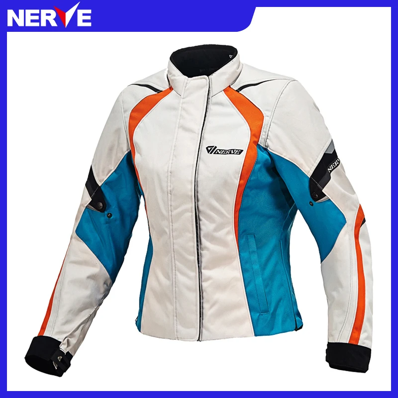 NERVE Motorcycle Jacket Women Winter Coat Female Waterproof Warm and Insulated Fall Prevention with Lining Winter Jackets Woman