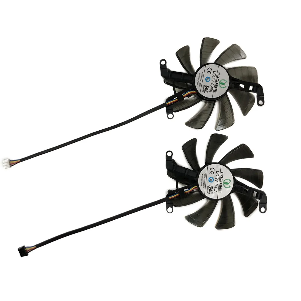 2 adet/takım, FY09015M12LPA,TH9215S2H-PAA01, grafik ekran kartı soğutucu Fan,KFA2 GALAX GeForce RTX3060 RTX 3060Ti (1-Click OC)