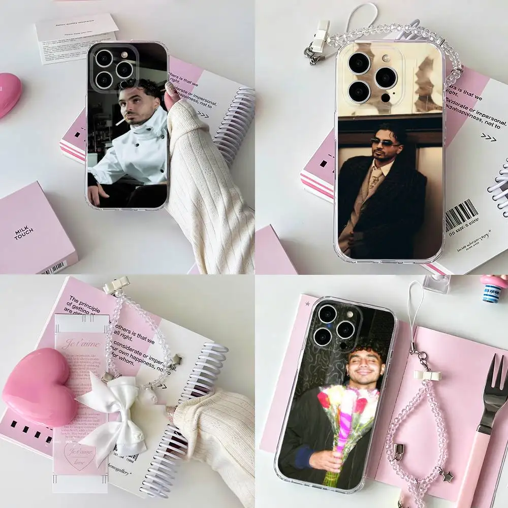 Прозрачный противоударный чехол для телефона Singer A-Alvaro Diaz для iPhone 11, 12, 13, 14, 15, 16, 17 Pro Max Plus Air Mini