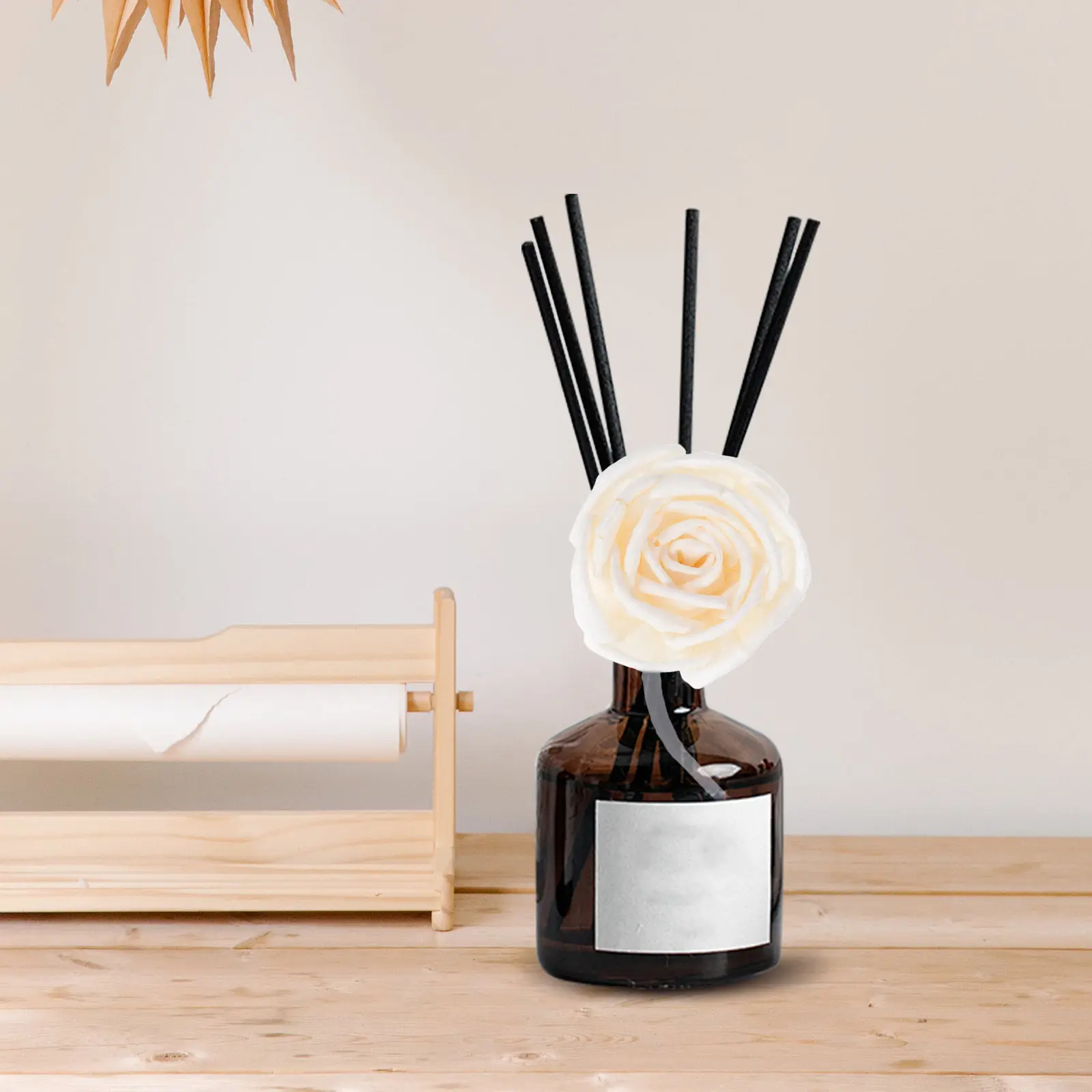 

Fragrance Diffuser Replacement Refill Bendable Cotton Rope Faux Flower for Essential Oils Small Oil Diffuser Home Office Hotel