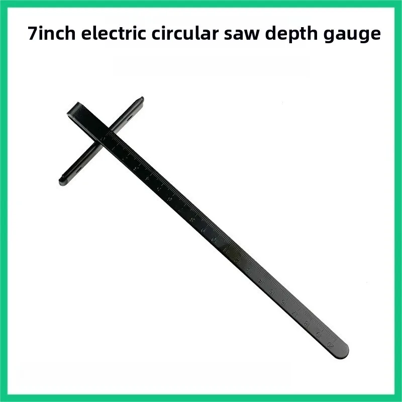 7 Electric Circular Saw Ruler Guide 185 Electric Circular Saw Ruler 7 Inch Electric Circular Saw Depth Ruler Accessories