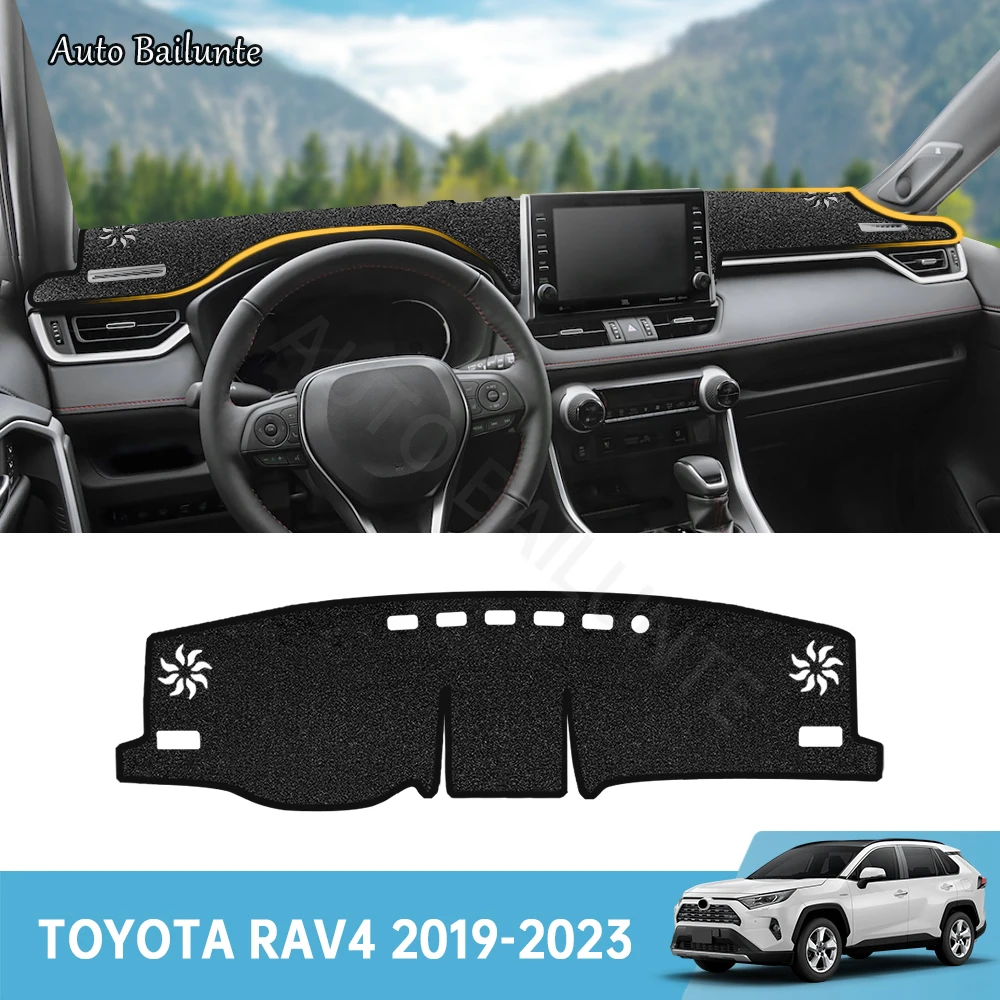 For Toyota Rav 4 Rav4 2019 2020 2021 2022 2023 Car Dashboard Cover Mat Dash Board Sun Shade Anti-UV Pad Sun-proof Accessories