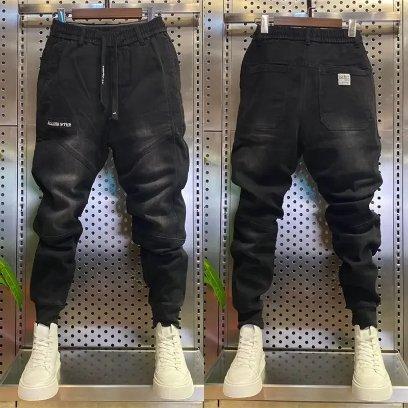 

Pop High Quality Fashion Comfortable Luxury Designer New Baggy Luxury Korean Style Loose Jeans For Men Ideal For Spring And