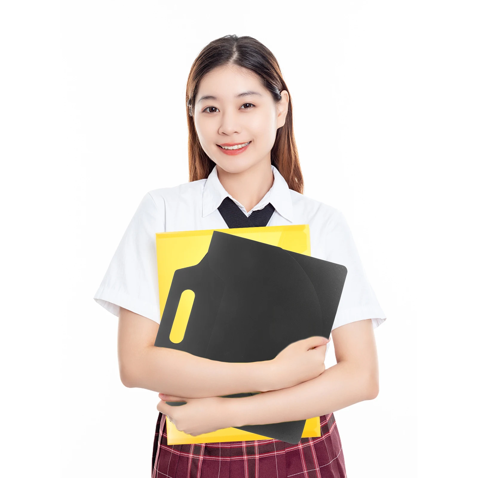 

Plastic Accordion Folder Bag Portable Document Organizer Multi Layer Holder For Office Contracts Receipts Lightweight