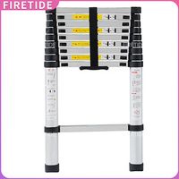 Aluminum Telescopic Ladder Folding Step Multi-Use Non-Slip Collapsible Inward Sliding Retraction Extension Ladder