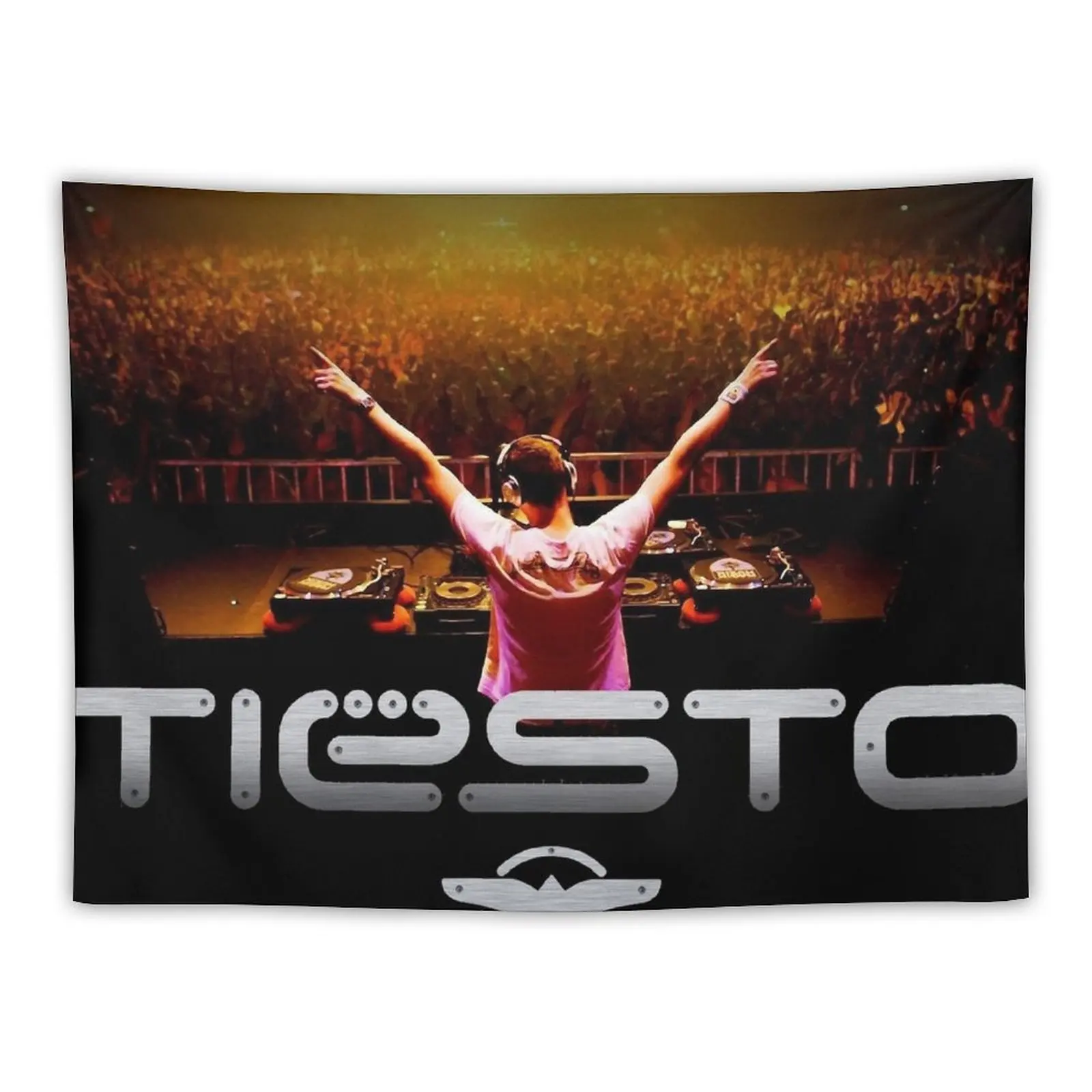 

Tiesto Tapestry Wall Art Decorative Wall Mural Aesthetic Room Decors