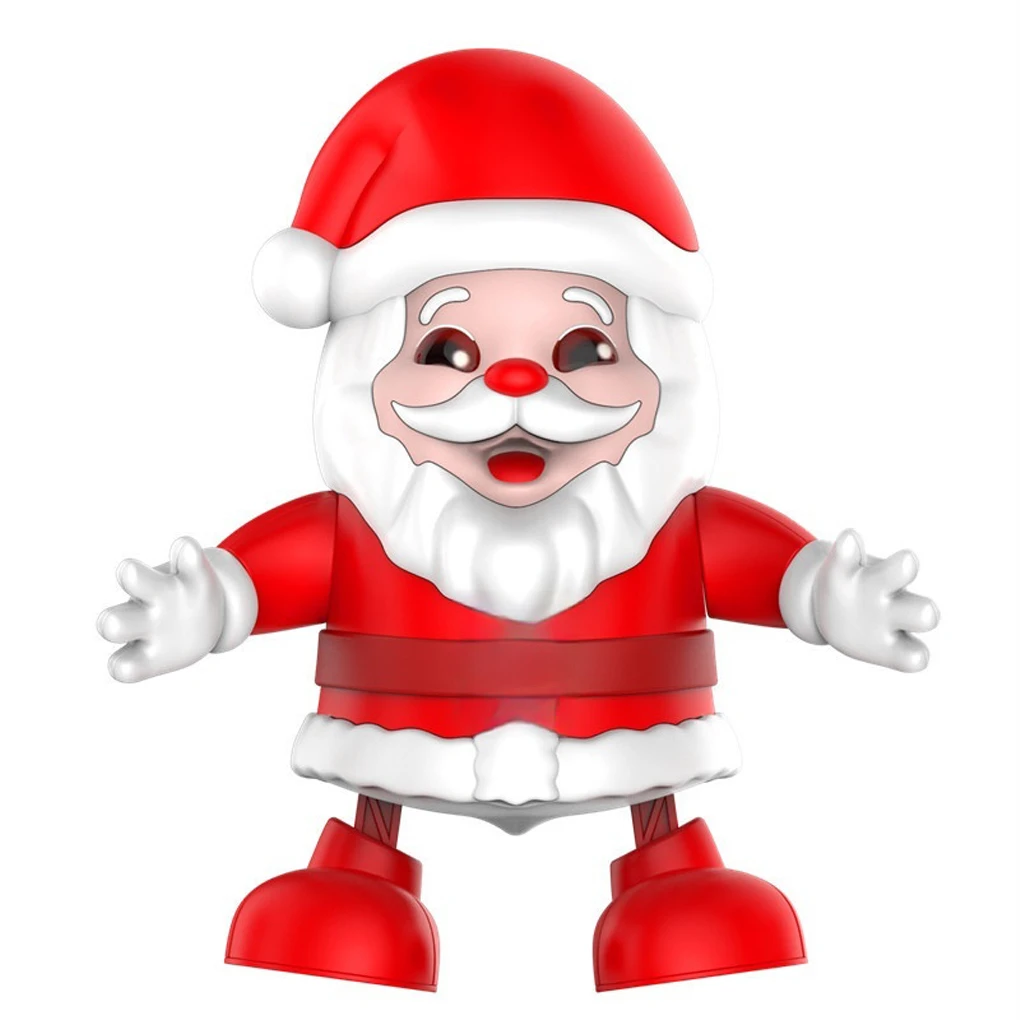 Batteria Babbo Natale, allegria natalizia rossa elettrica, festa danzante